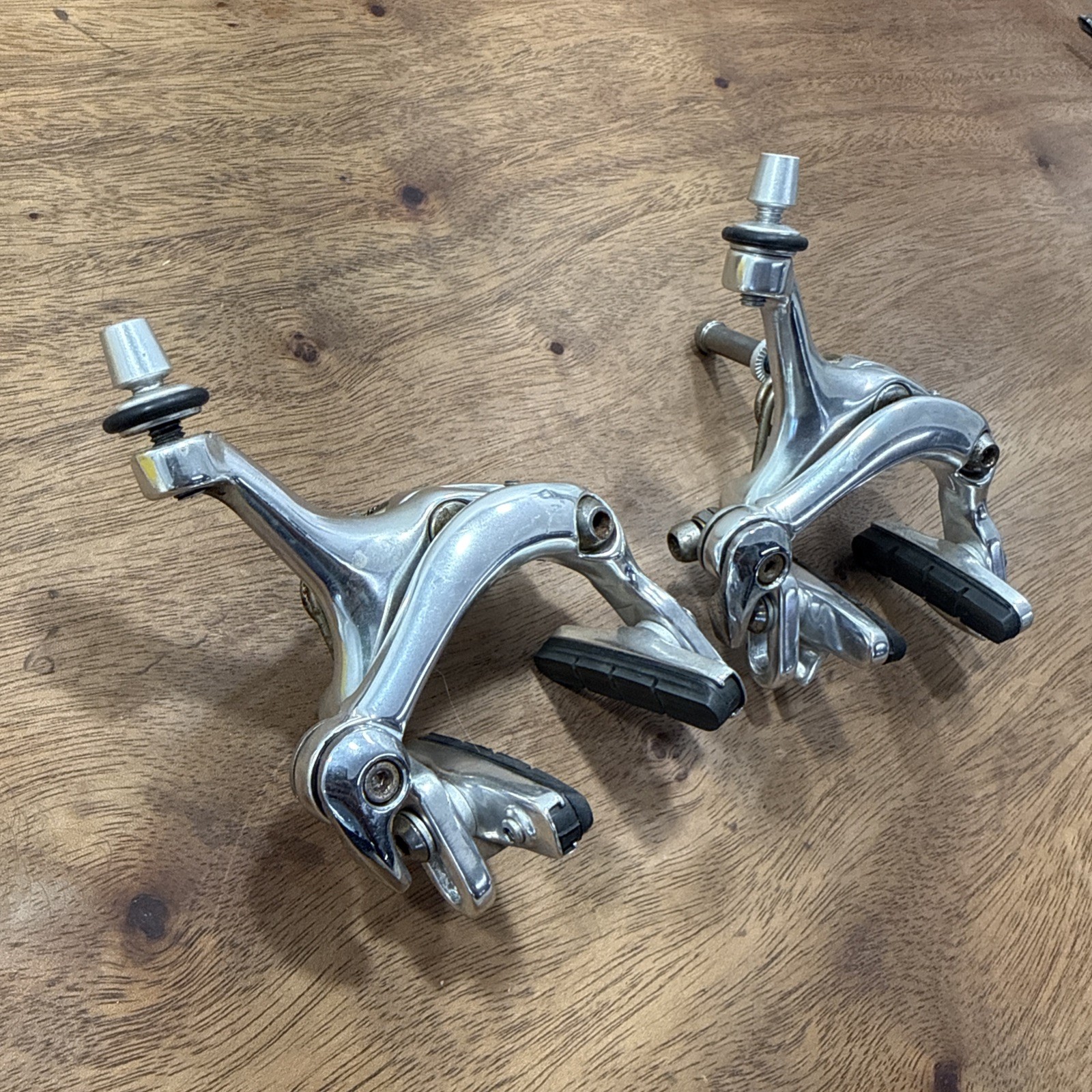 TEKTRO 521A Dual Pivot Road Bike Brake Caliper Set Silver