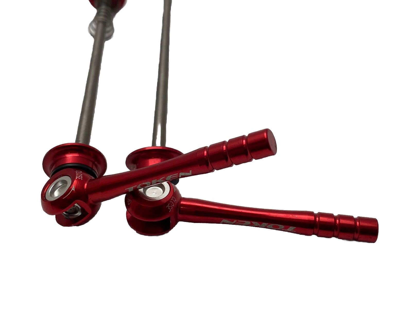 TOKEN RED HUB QR Titanium TI AXLE SKEWER 100MM , 135MM MTB Bike