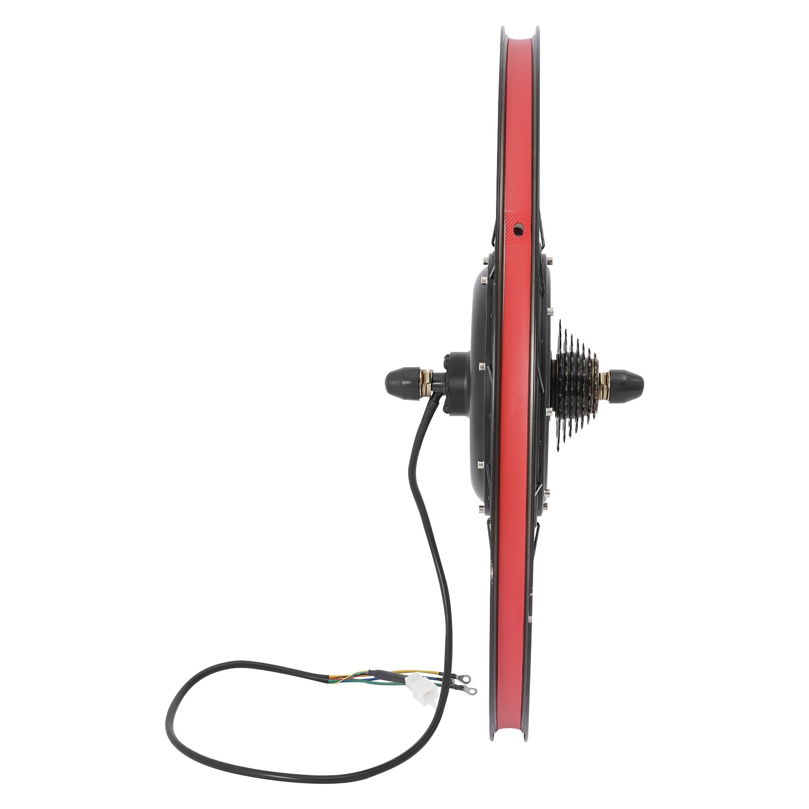 48V 2000W E-Bike Conversion Kit Rear Wheel 27.5 Inch LCD Display 330LBS 43.5MPH