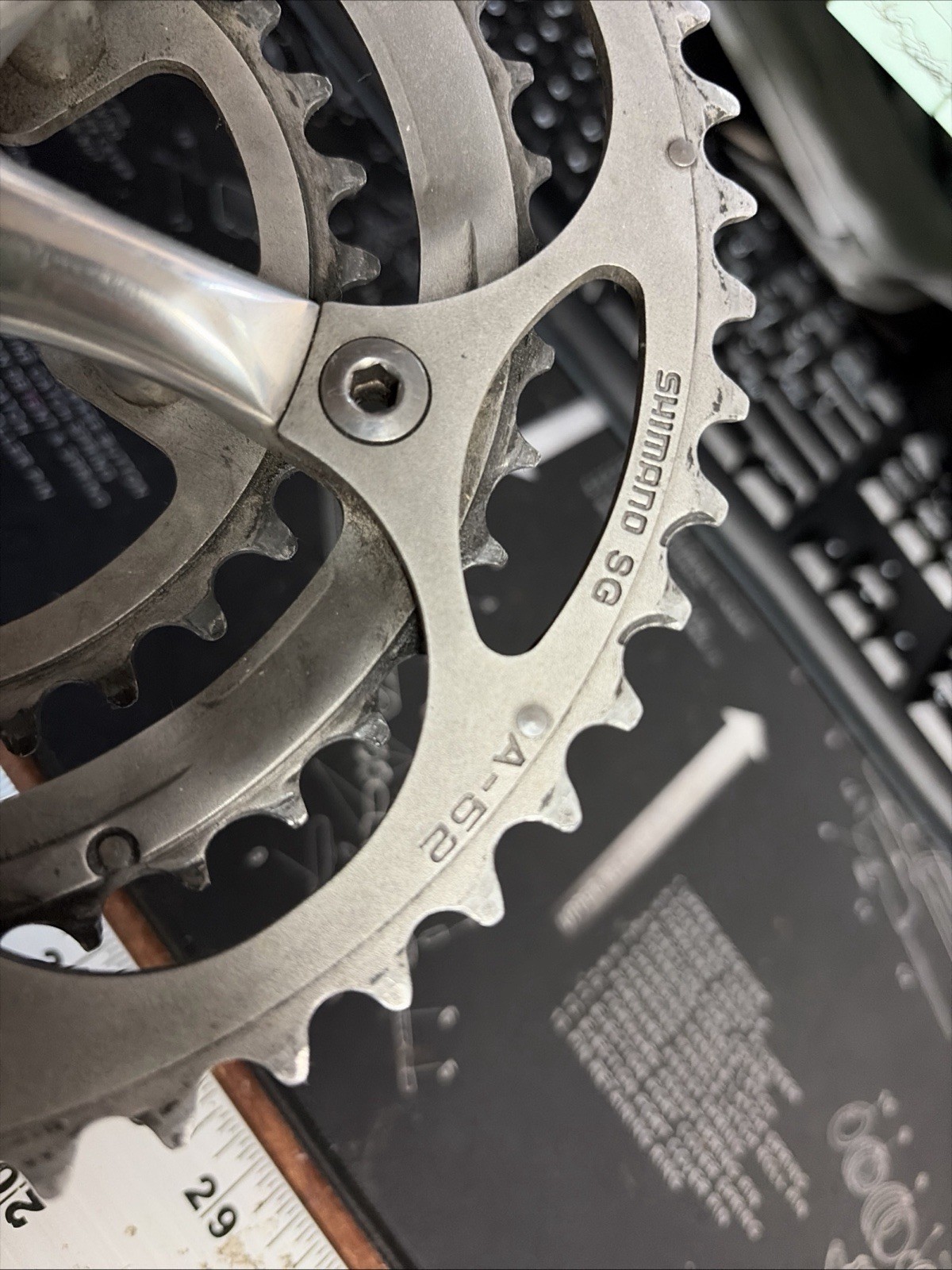 Shimano Ultegra FC-6500/6503 Crankset 175mm Crank Triple 52t/42t/30t Road Bike