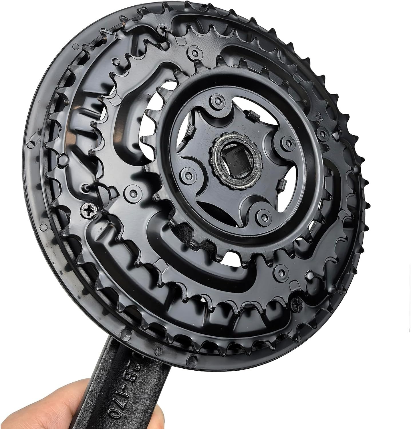Universal Bicycle Crankset 6/7/8 Speed 42/34/24T – Lightweight Aluminum 170MM