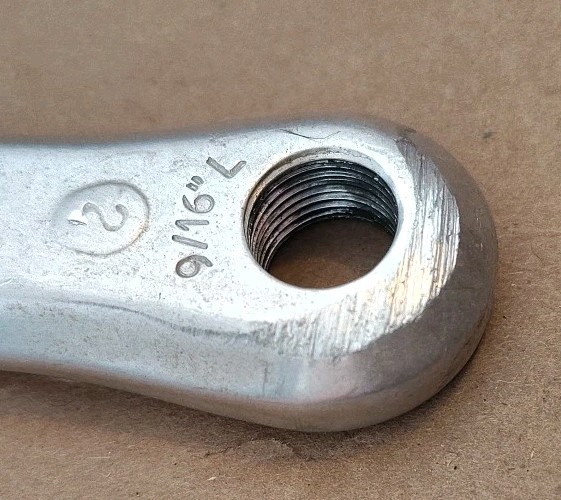 [KH] Nervar LEFT Crank Arm 170 mm 9/16″
