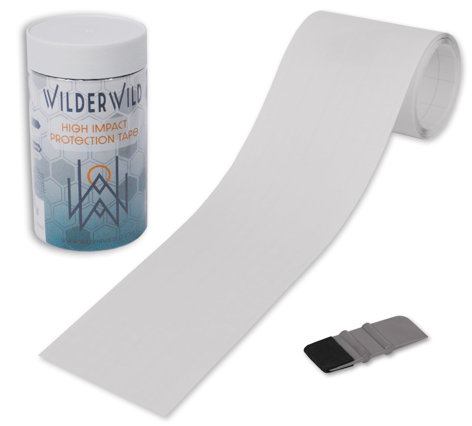 Bike Frame Protection Tape High Impact Clear Vinyl Wrap Includes Tool 4”x72 B…