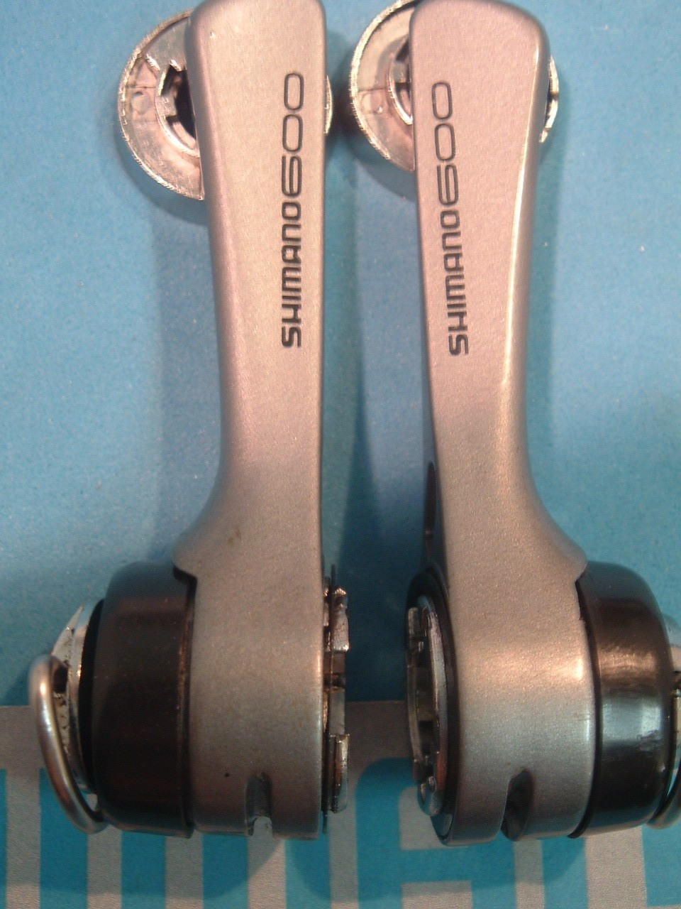 Shimano 600 Ultegra 7-Spd SL-6400 Road Shifters NEW/NOS- 2×7-Spd/Friction-NMint+