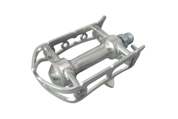MKS Sylvan Road Pedals – Platform, Aluminum, 9/16″, Silver