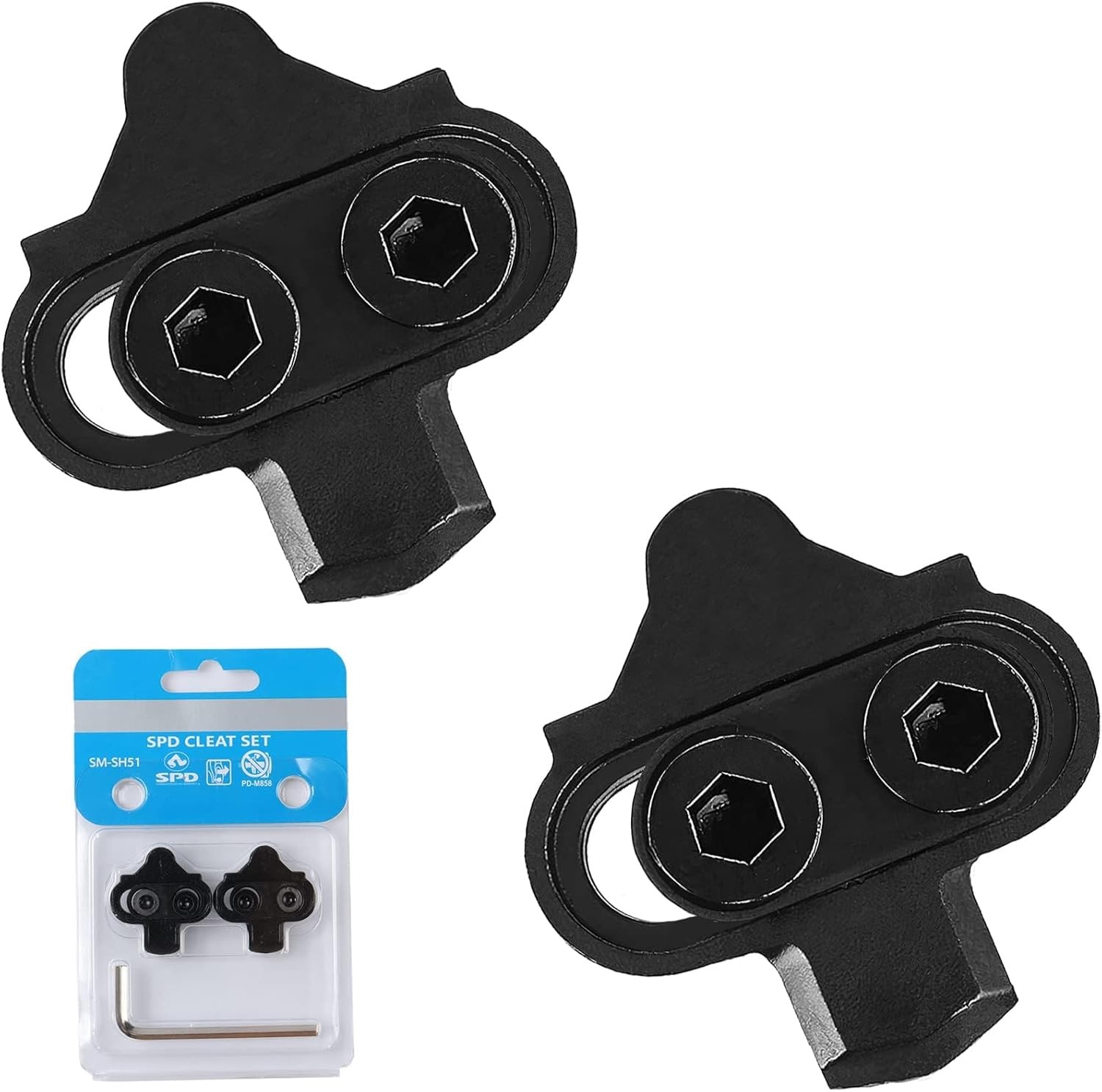 Shimano SPD SM-SH51 Single-Directional Release Cleats w/o Cleat Plate Nuts