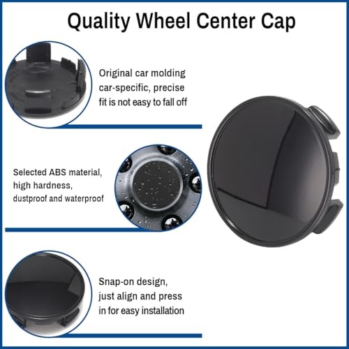 2.5In Wheel Center Cap for 2015-2025 Ford F150 Expedition Ranger Taurus Bronco