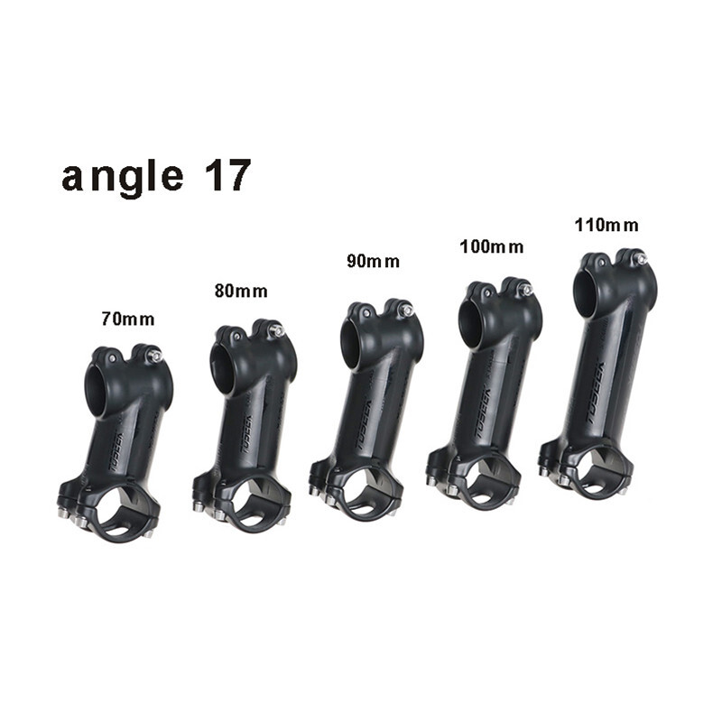 TOSEEK Aluminum Bicycle Stem 6°/17° MTB Road Biek Handlebar Stem 31.8*60-120mm
