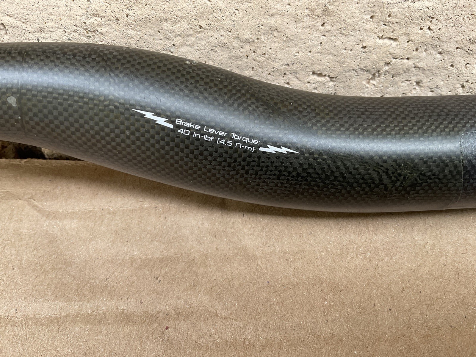 Specialized S-Works XC Carbon Handlebar 640mm 31.8mm Clamp 6° Back Sweep