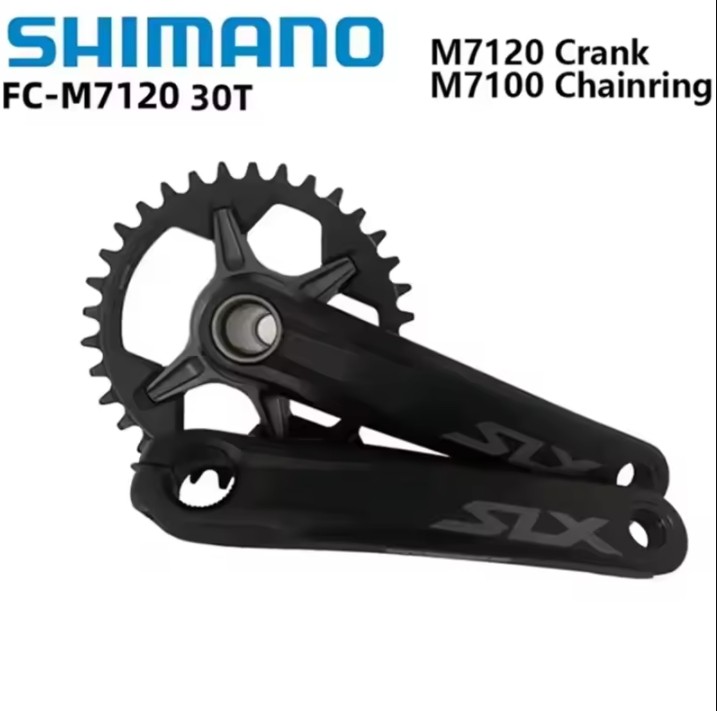 Shimano SLX M7120 M7100 12 Speed Crankset 170mm 175mm 30T 32T 34T For MTB Bike