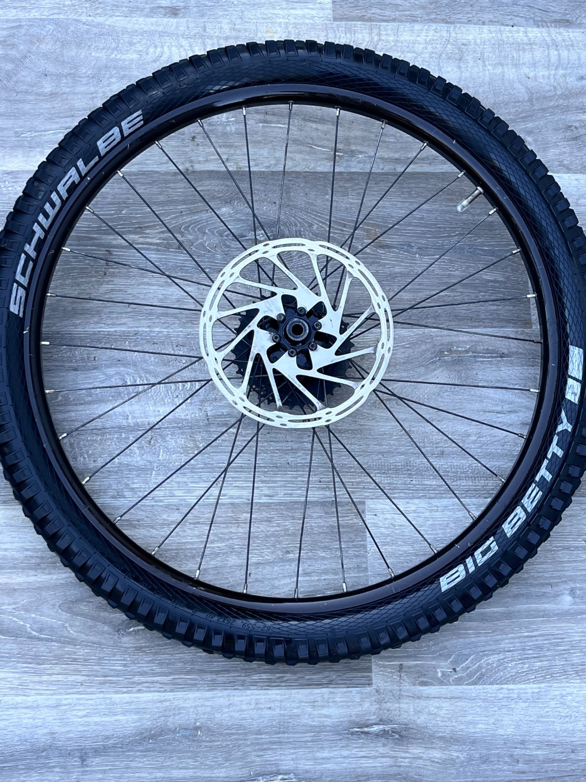 Rim rear wheel wheel 26 Cannondale Perp 26 Schwalbe Big Betty