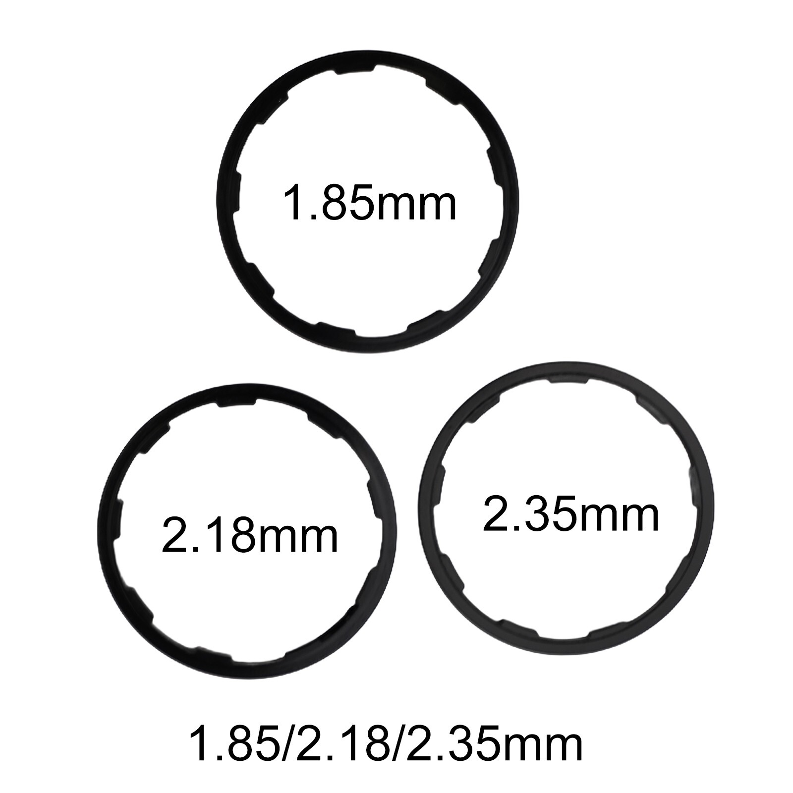 1/1.5/2/1.85/2.18/2.35mm Bicycle Flywheel Cassette Gasket spacer Bike Hub Washer