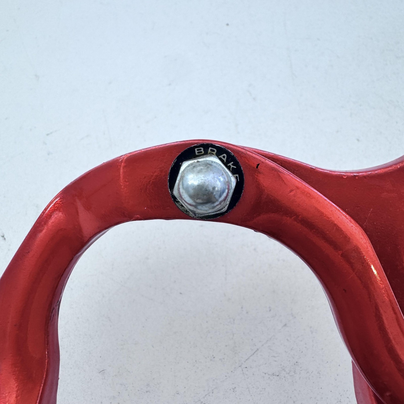 Peak Front Brake Caliper Side Pull Orange Alloy Single Pivot BMX Road A20