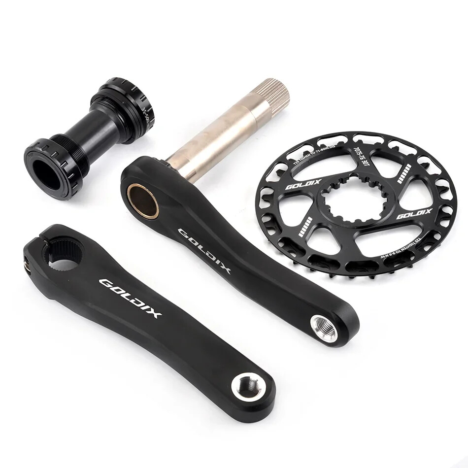 110mm/127mm/140mm/150mm/155mm/160mm Children’s Bicycle Crank Arm 7-12S Crankset