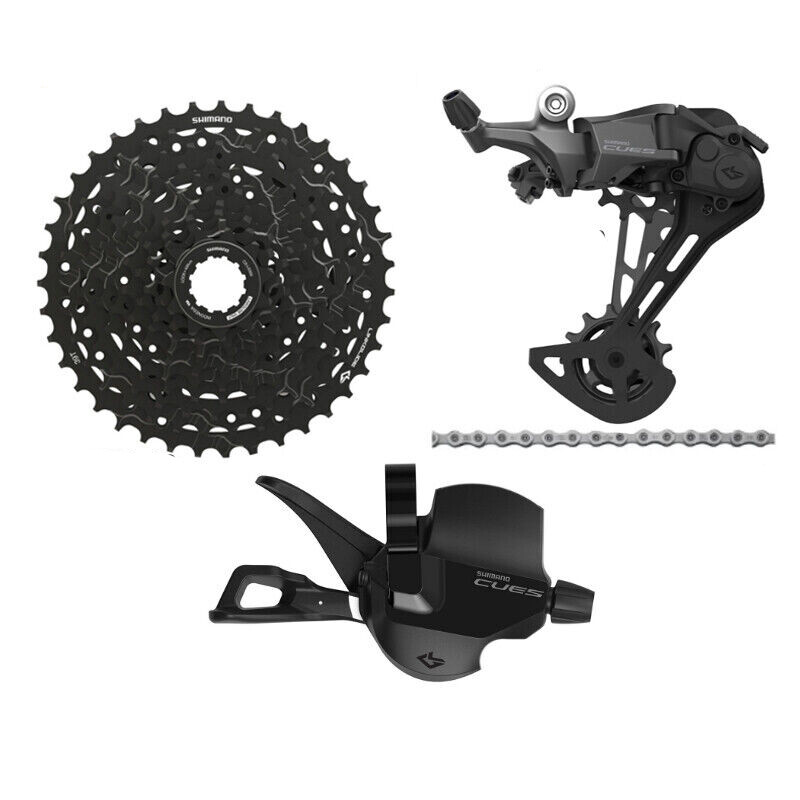 Shimano CUES U6000 10 Speed Groupset Cassette Shifter Rear Derailleur Chain
