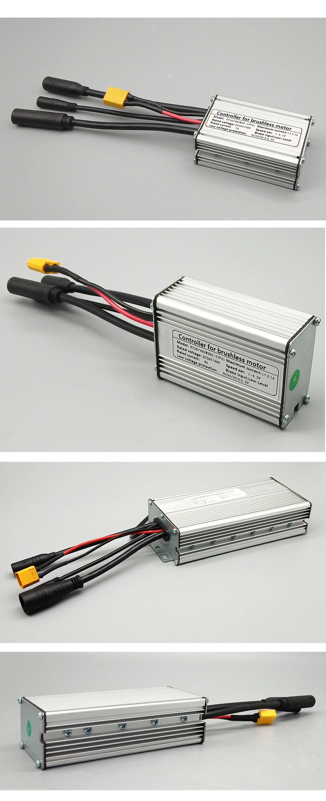 Electric Bike Waterproof Brushless Controller 36V 48V 250W 350W 500W 1000W Motor