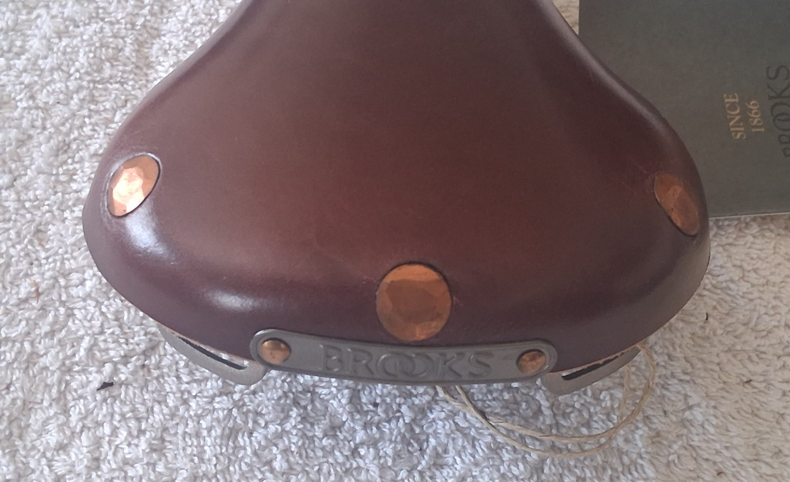 Brooks B17 Champion Sprinter Saddle Limited Edition #1125/1925 Ti Brown NIB