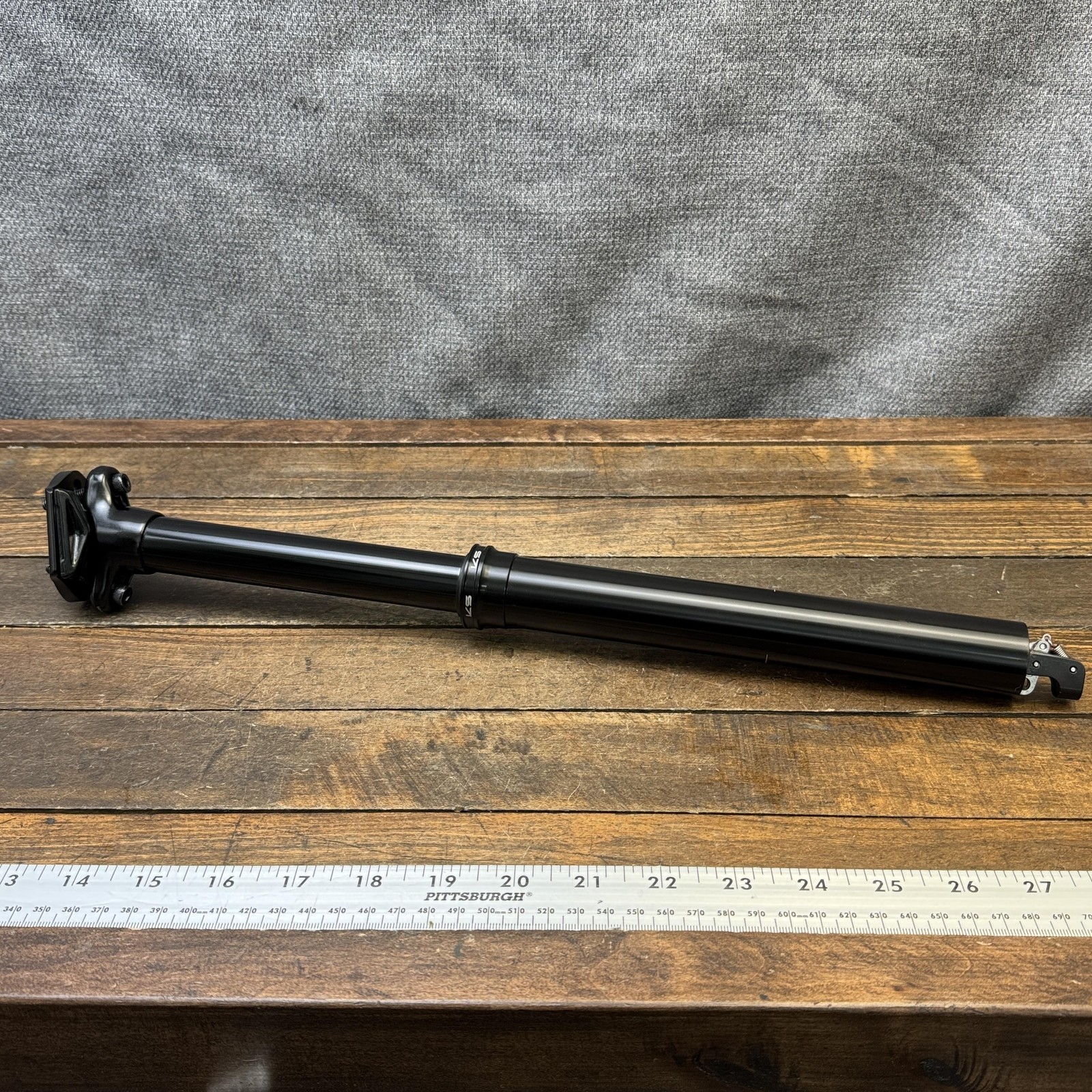 KS Rage-i Dropper Seatpost 31.6mm 442mm 150mm Travel Black MTB Kind Shock 31.6