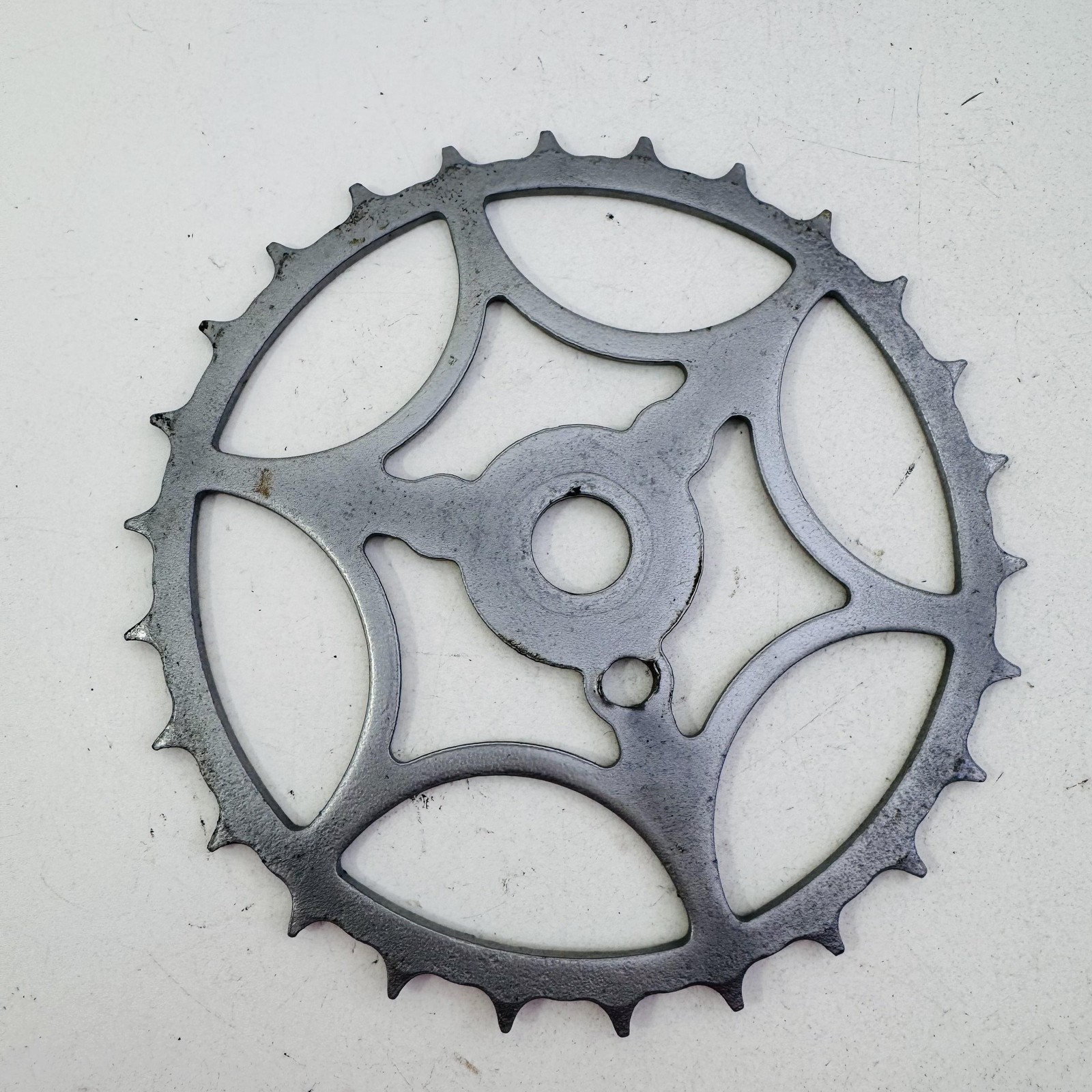 Vintage Skip Tooth Sprocket Chainring 50s Cruiser Balloon Tire Steel 26t Bike A1