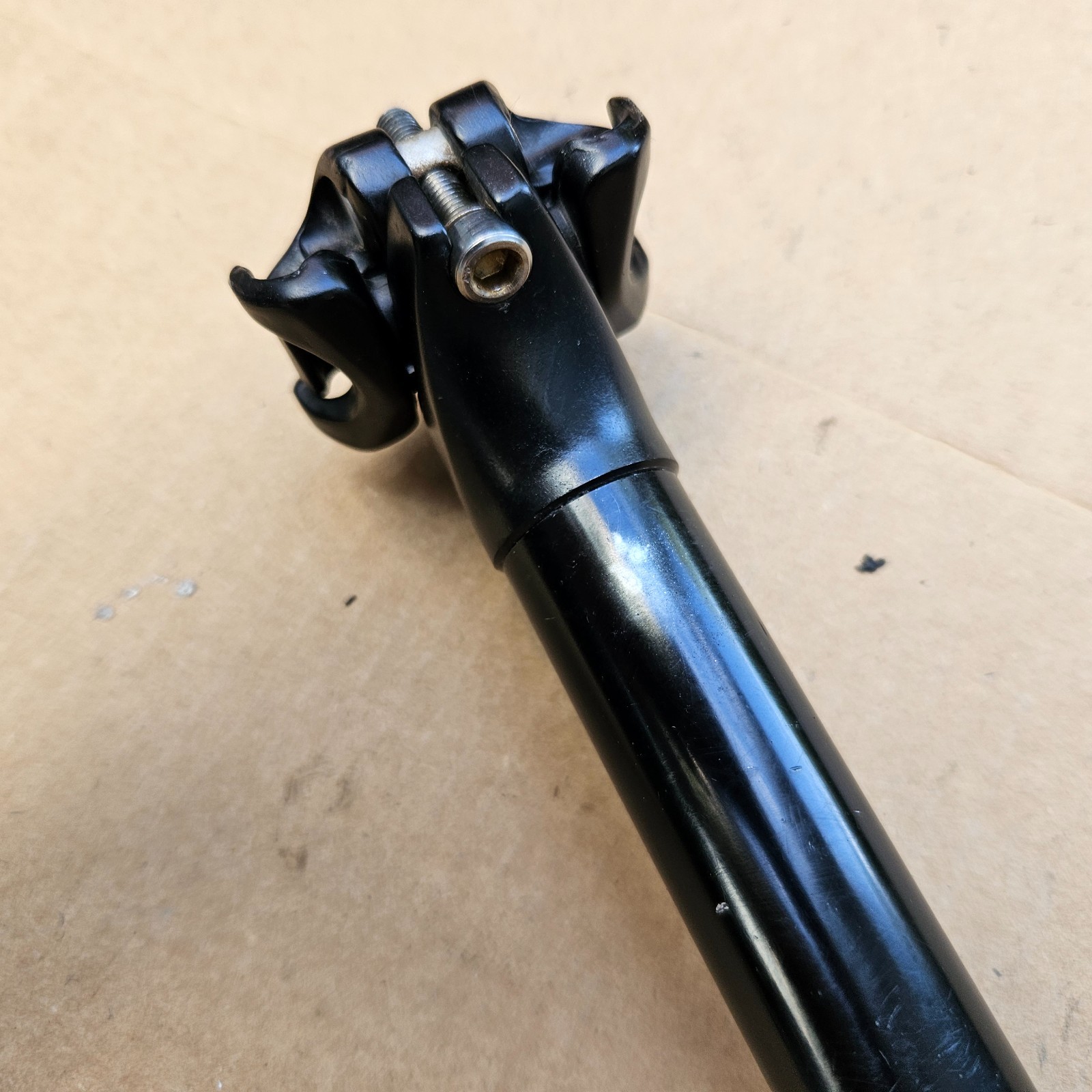 Vintage 90s 2-Bolt Tahoma GT Seatpost 27.2mm x 350mm 27.2 Mountain Bike Black