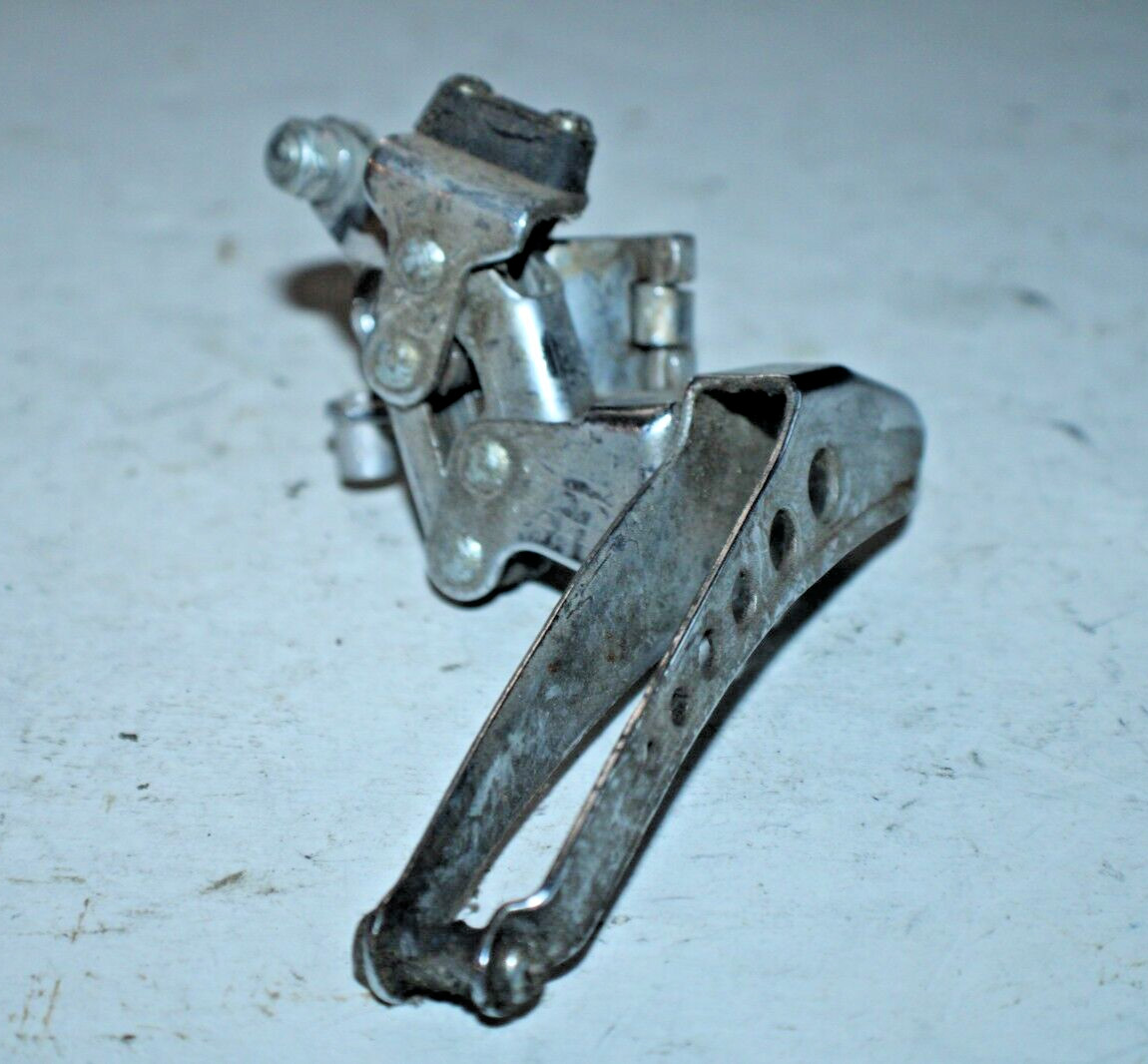 Shimano Thunder Bird II Vintage Double Front Derailleur 25.4mm Silver Ships USA!