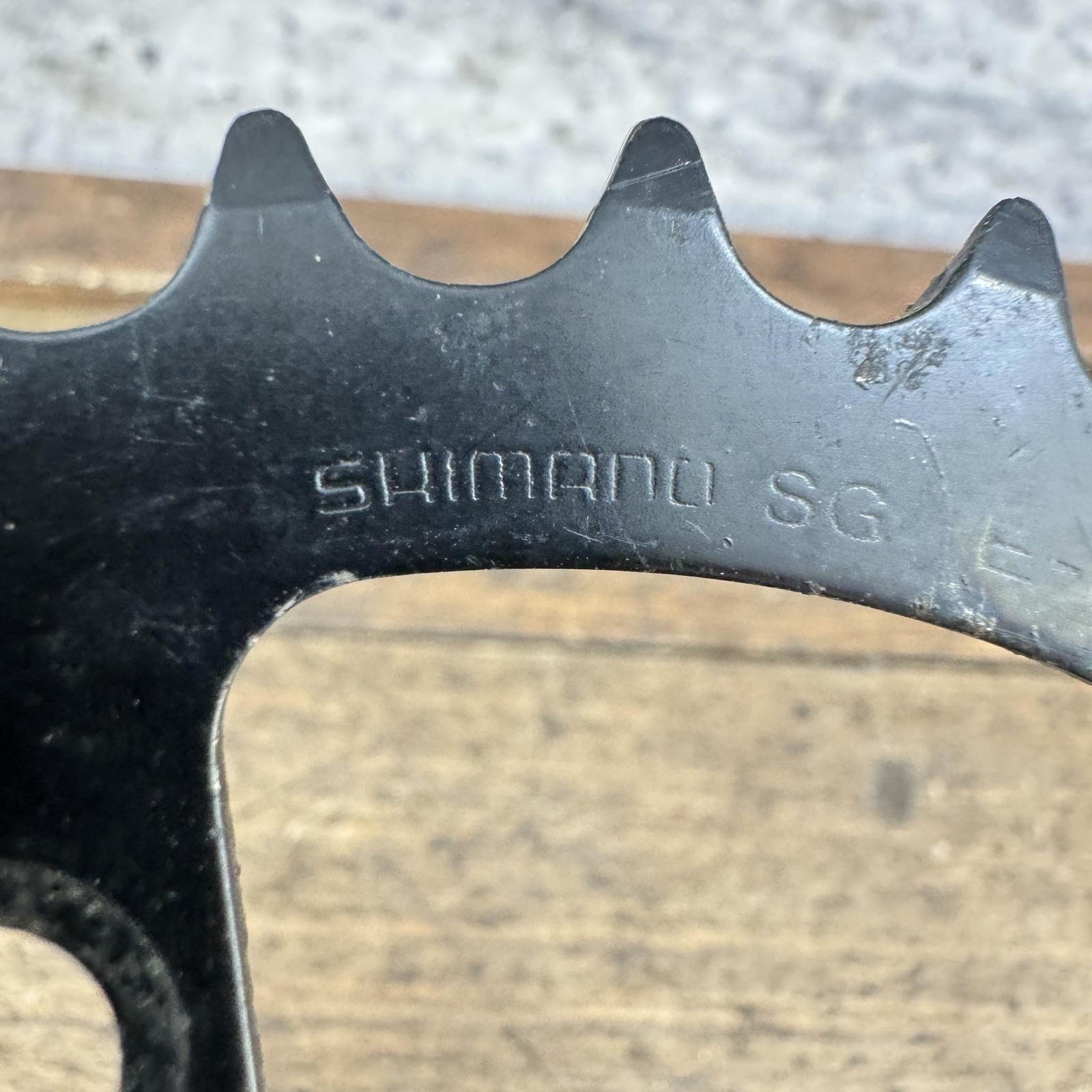 Shimano SG 30T Chainring 30 Tooth 74 BCD Black Steel NOS Granny Inner Bike 30t