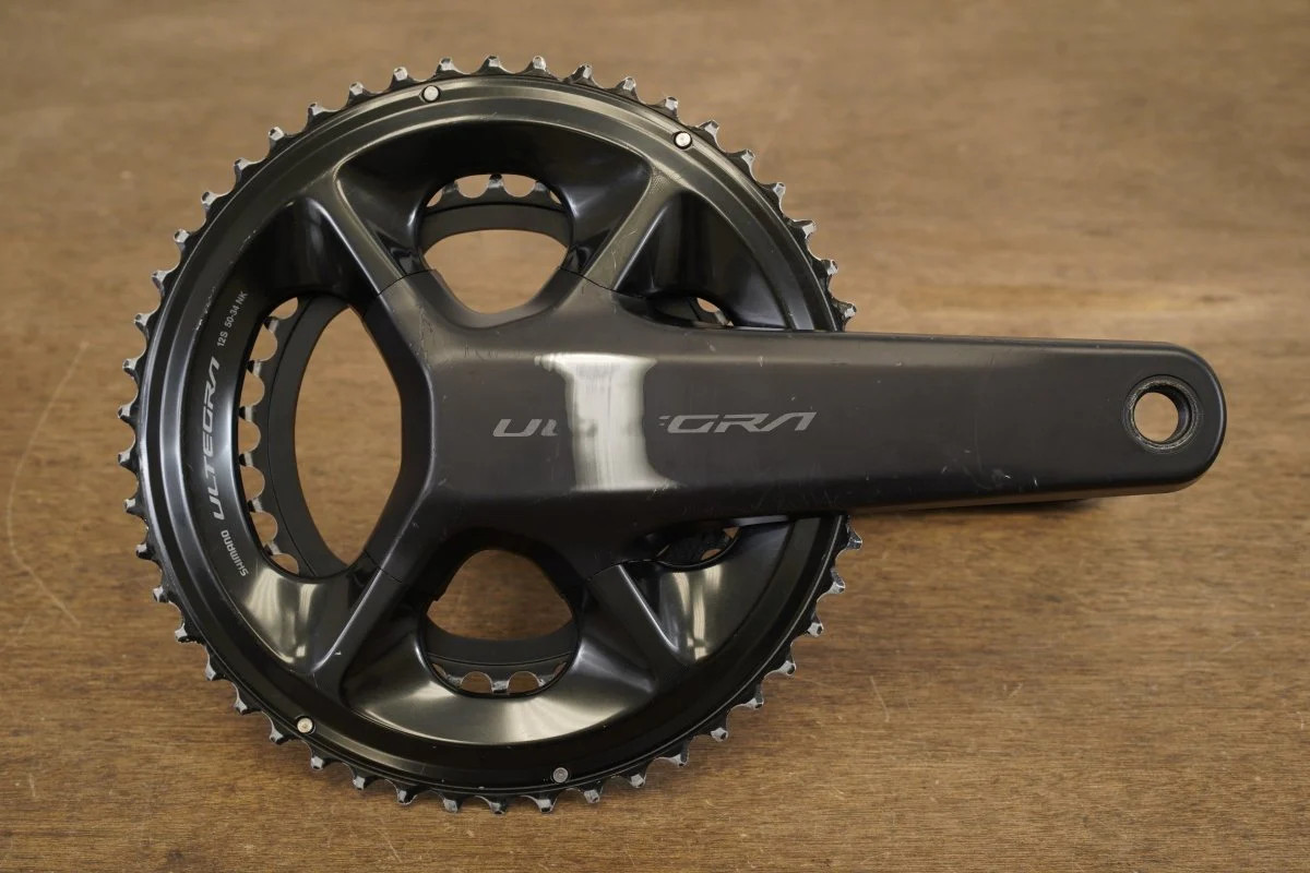 172.5mm 50/34T Shimano Ultegra FC-R8100 12 Speed Crankset 8100