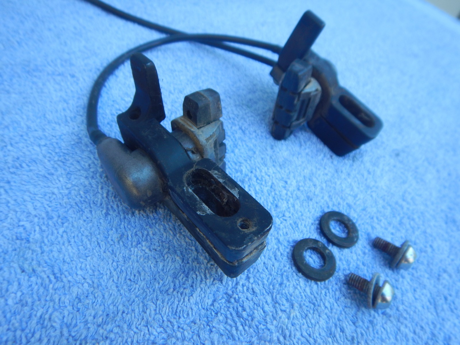 Magura Rear Hydraulic Brakes Brakeset SET w/ Pads Vintage Mountain Bike