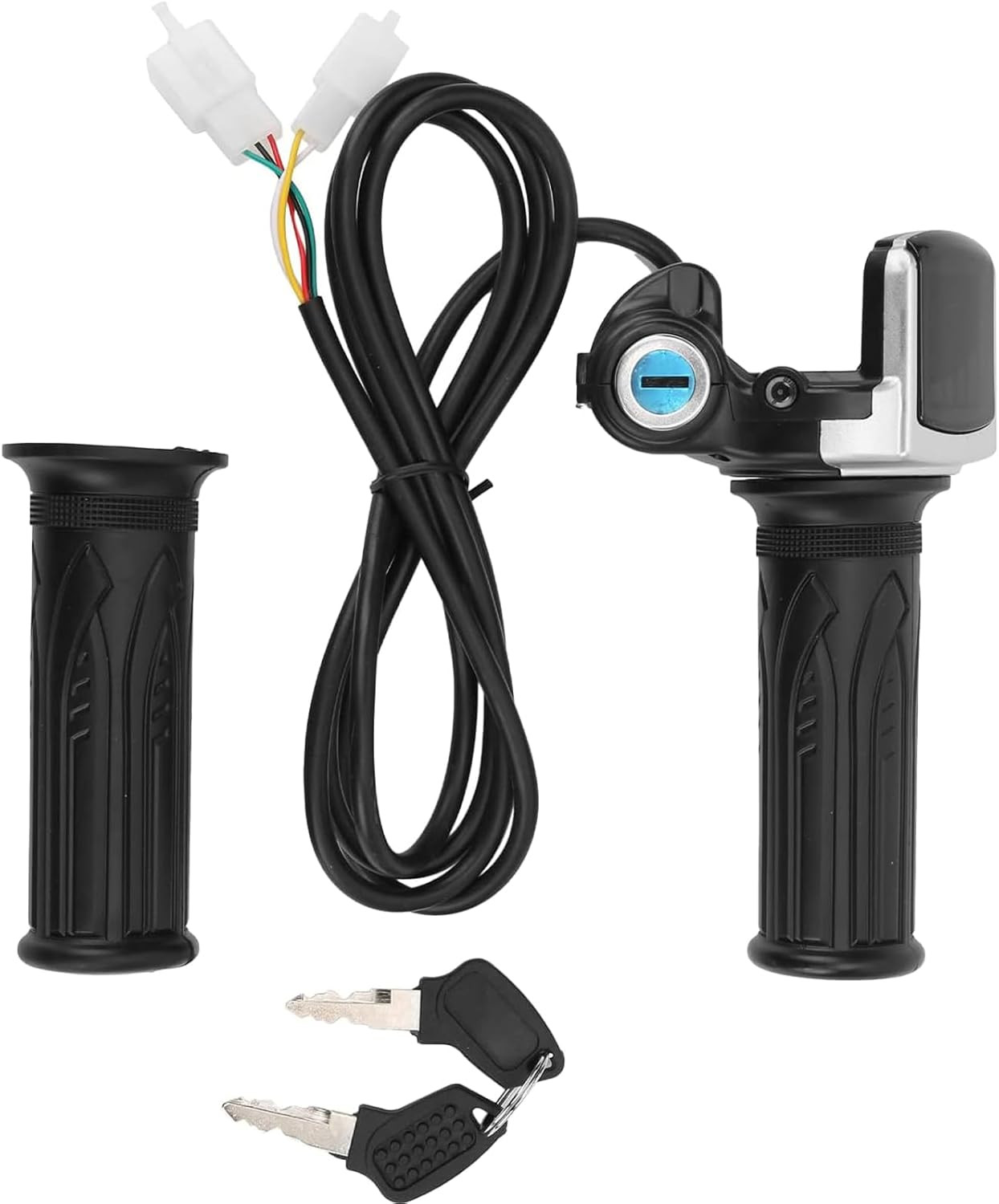 48V Half Twist Throttle, Ebike Throttle, Electric Bike Throttle with LED Display