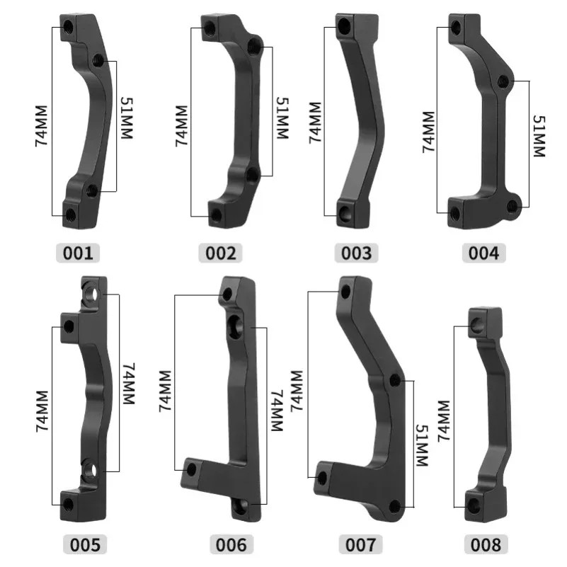 MUQZI Disc Brake Caliper Mount Adapter IS PM 140Mm 160Mm 180Mm 203Mm Bike Disc B
