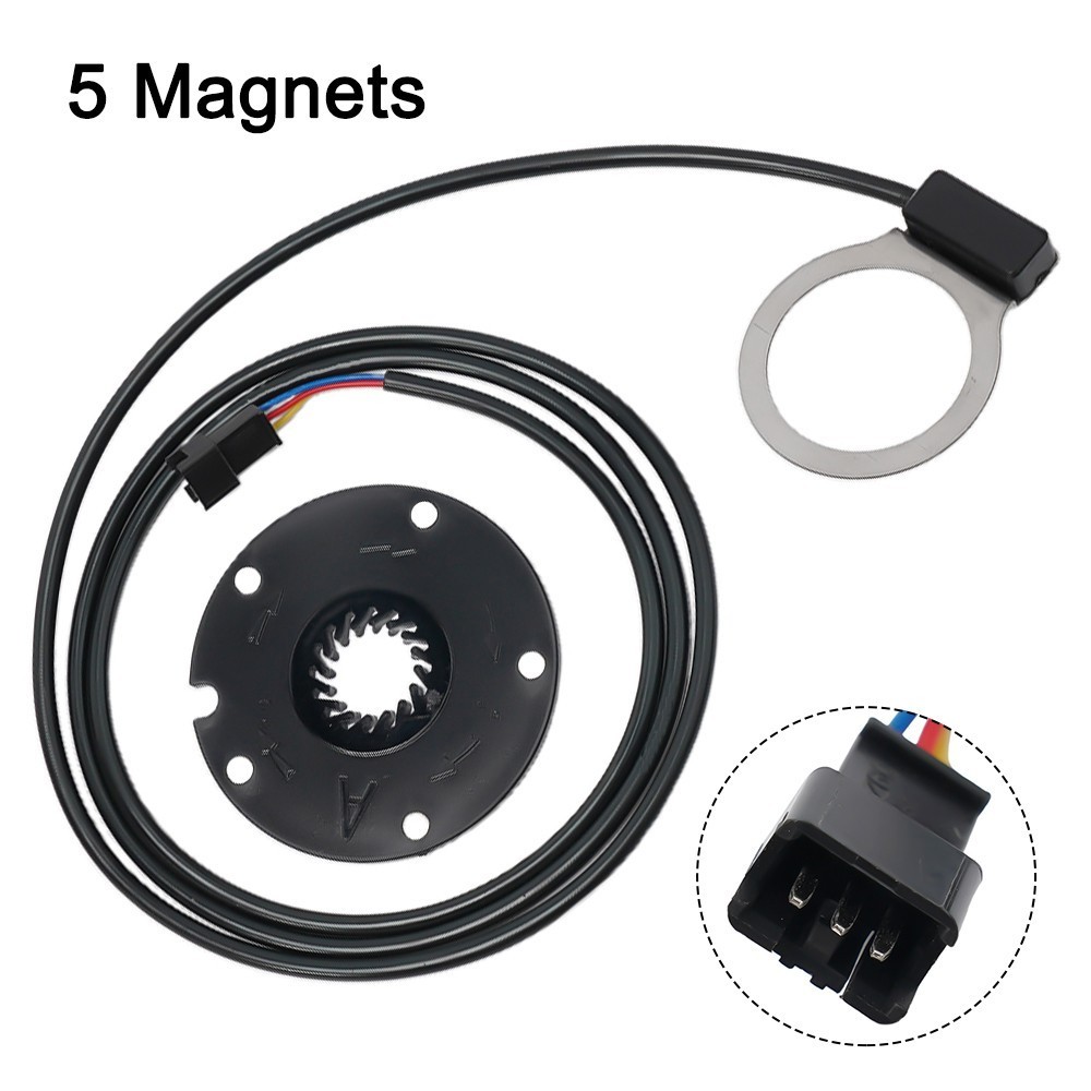 Electric E Bike 12Magnet LED PAS Pedal Assist Sensor Cadence Speed Ebike V12-50