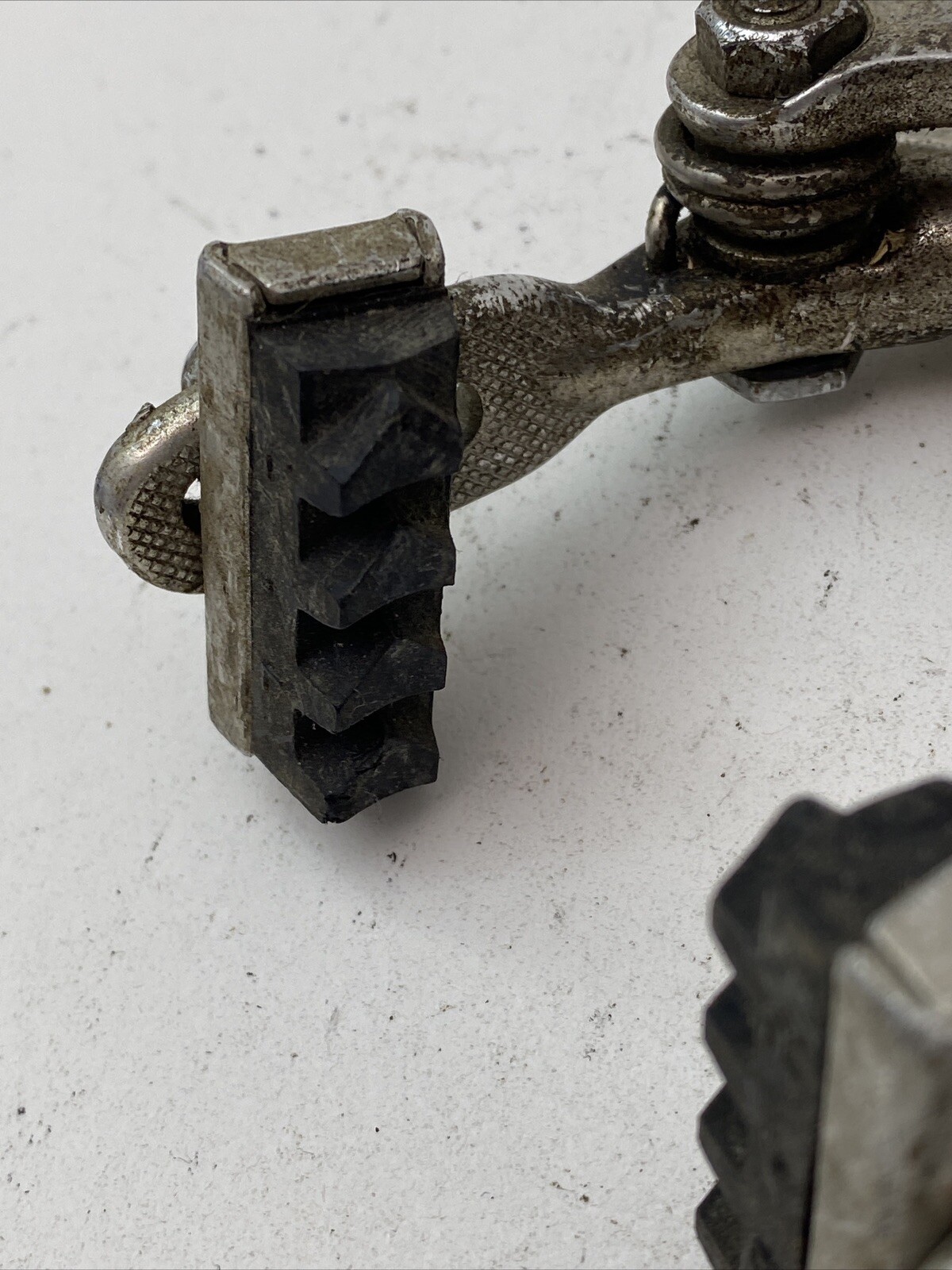Vintage Shimano Tourney Center Pull Brake Caliper Nutted Silver Race Front A04