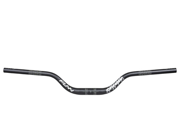 FUNN Riser Handlebar 785mm Aluminum 31.8mm Clamp 75mm rise Black Universal Bike