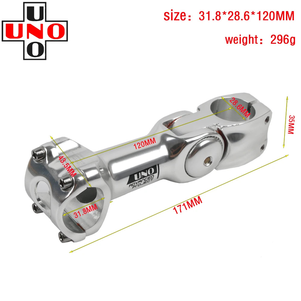 Riser 0-60 Degree Adjustable Bicycle Handlebar Stem Riser 25.4mm/31.8mm