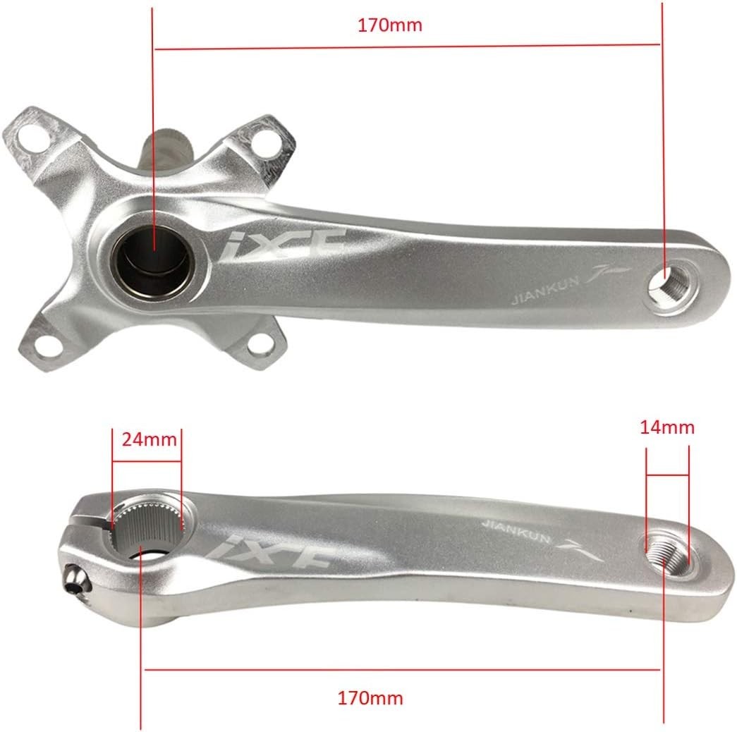 104 BCD Mountain Bike Crankset with Bottom Bracket – Unisex