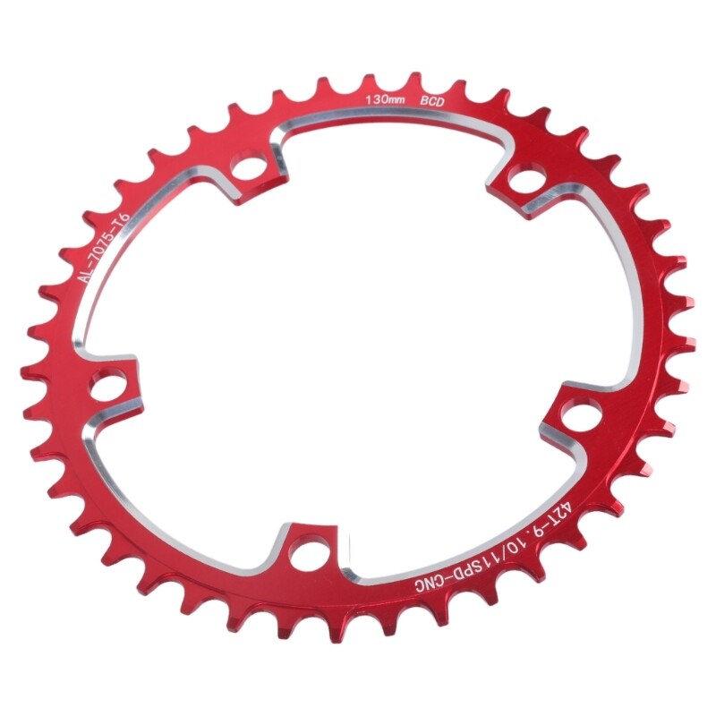 Wide Narrow Teeth Chainring Aluminum Alloy Mountain Bike Chainring 110/130BCD