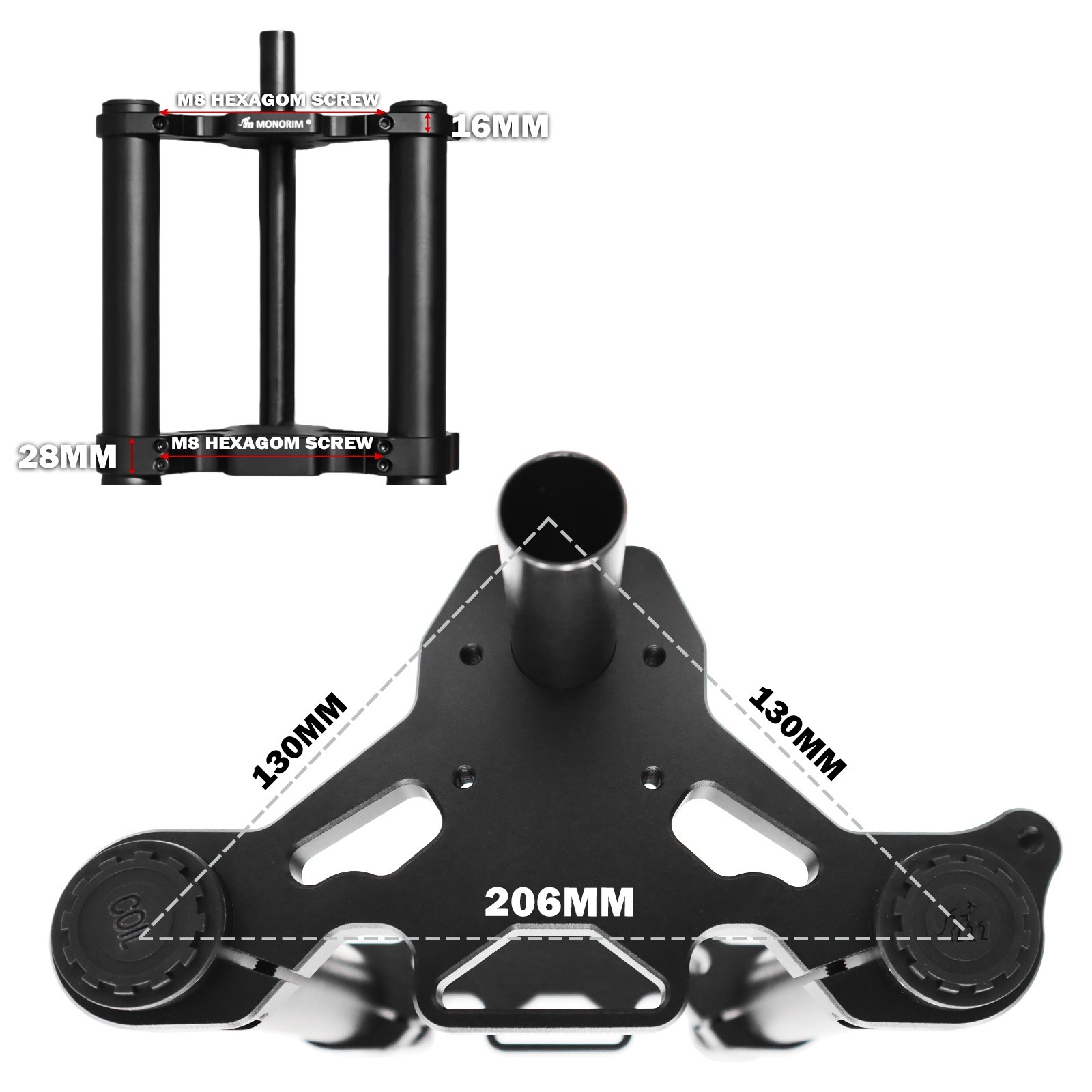 Monorim MD FB disc brake kit Xiaomi Scooter M365 Series 120mm front motor
