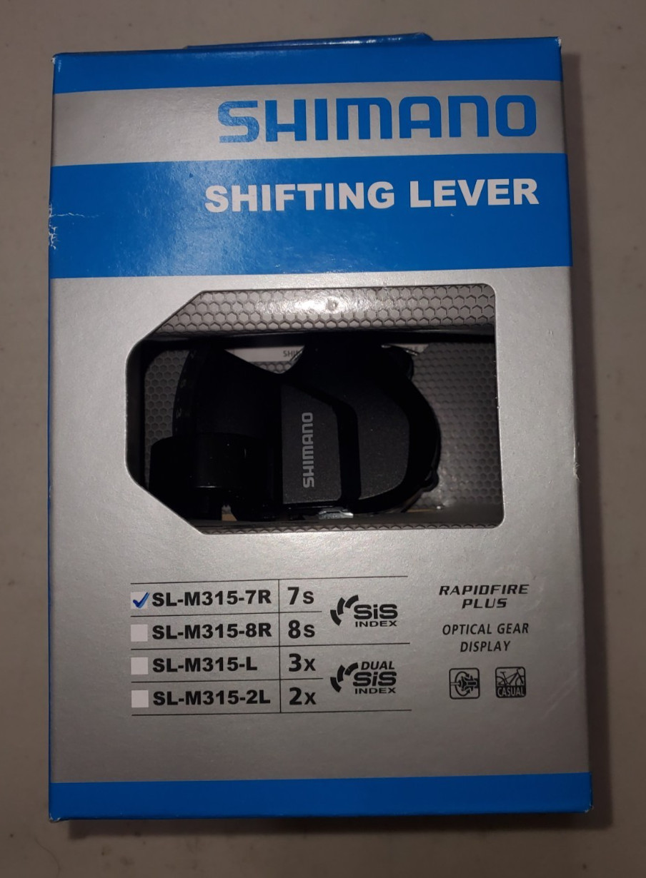 Shimano Shifting Lever, Left & Right SL, 3x, 7s, 9s – Choose Your Shift Lever