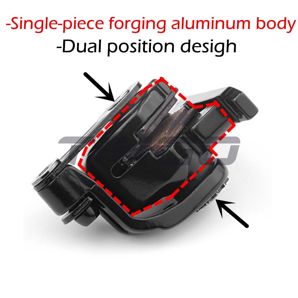 Racework Mechanical Caliper Line Pulling Mechanical Brake Caliper Dual Piston