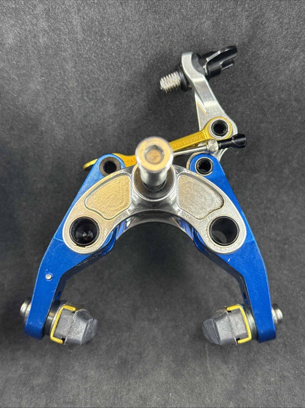 Cane Creek eeBrakes LIMITED EDITION ~ Blue Gold Silver ~ Rim Brakes Center Mount
