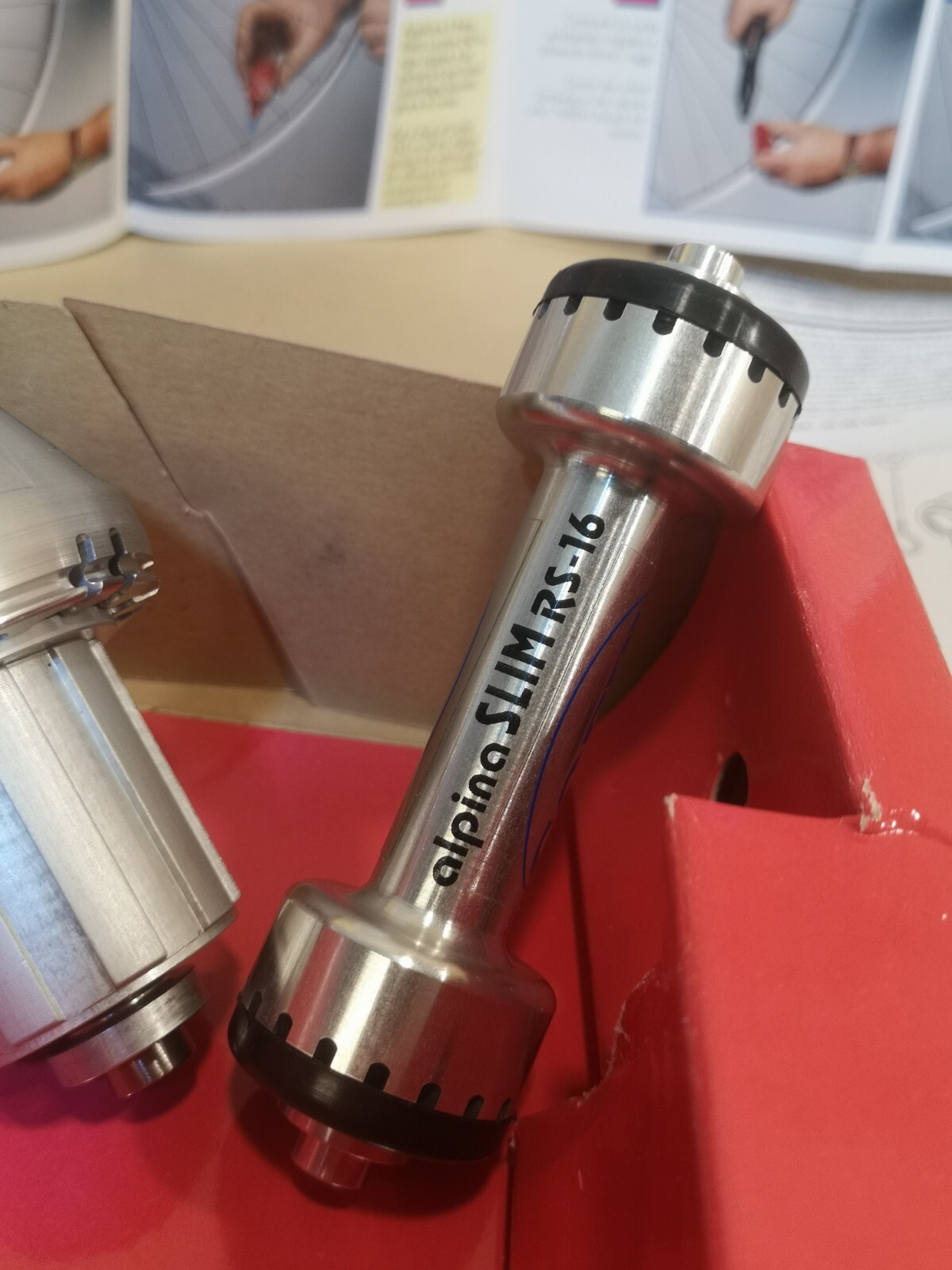 Fausto coppi hubs. Alpine Slim mozzo-hub. (Nos / Nib)
