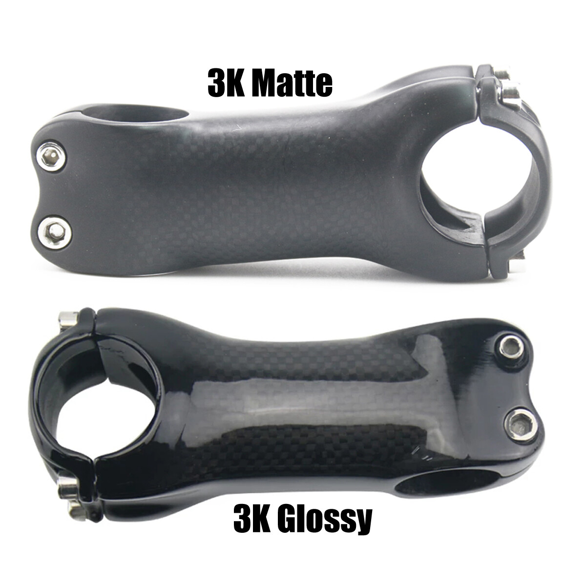 Carbon Stem Carbon Fiber MTB Stem 31.8mm Road Bike Bicycle Stems 1-1/8″(28.6mm)