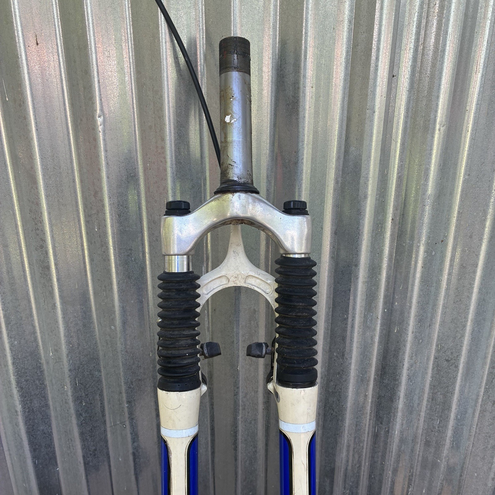 Vintage RockShox Indy C Suspension Fork 1 1/8 Threaded W/deore Xt Canti 5.5in