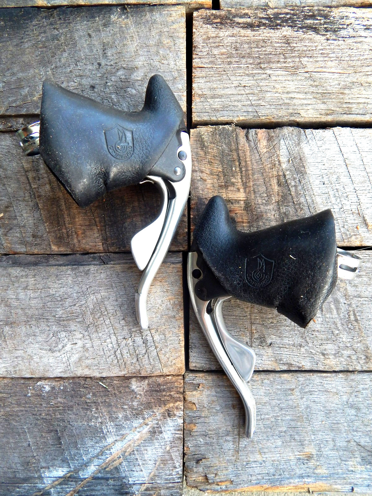 Campagnolo Veloce 2/3 x 9 Spd Road Bike Shifters Brake Levers PAIR F+R Ergopower