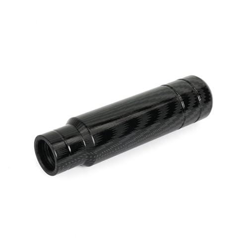 BARTOO Aluminum Alloy Heavy Weighted Shifter Knob, 5″ Auto Gear Carbon Fiber