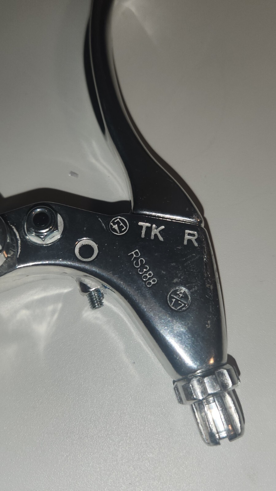 Tektro RS388 Right Hand Brake Lever Silver Chrome