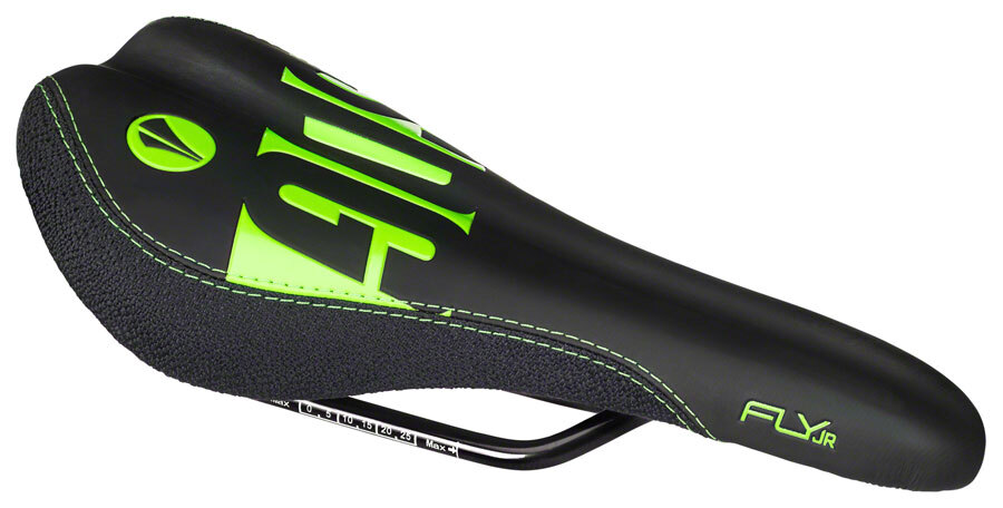 SDG Fly JR 235x122mm Steel MTB Road Bike Saddle Youth Cyan/Red/Pink/Green