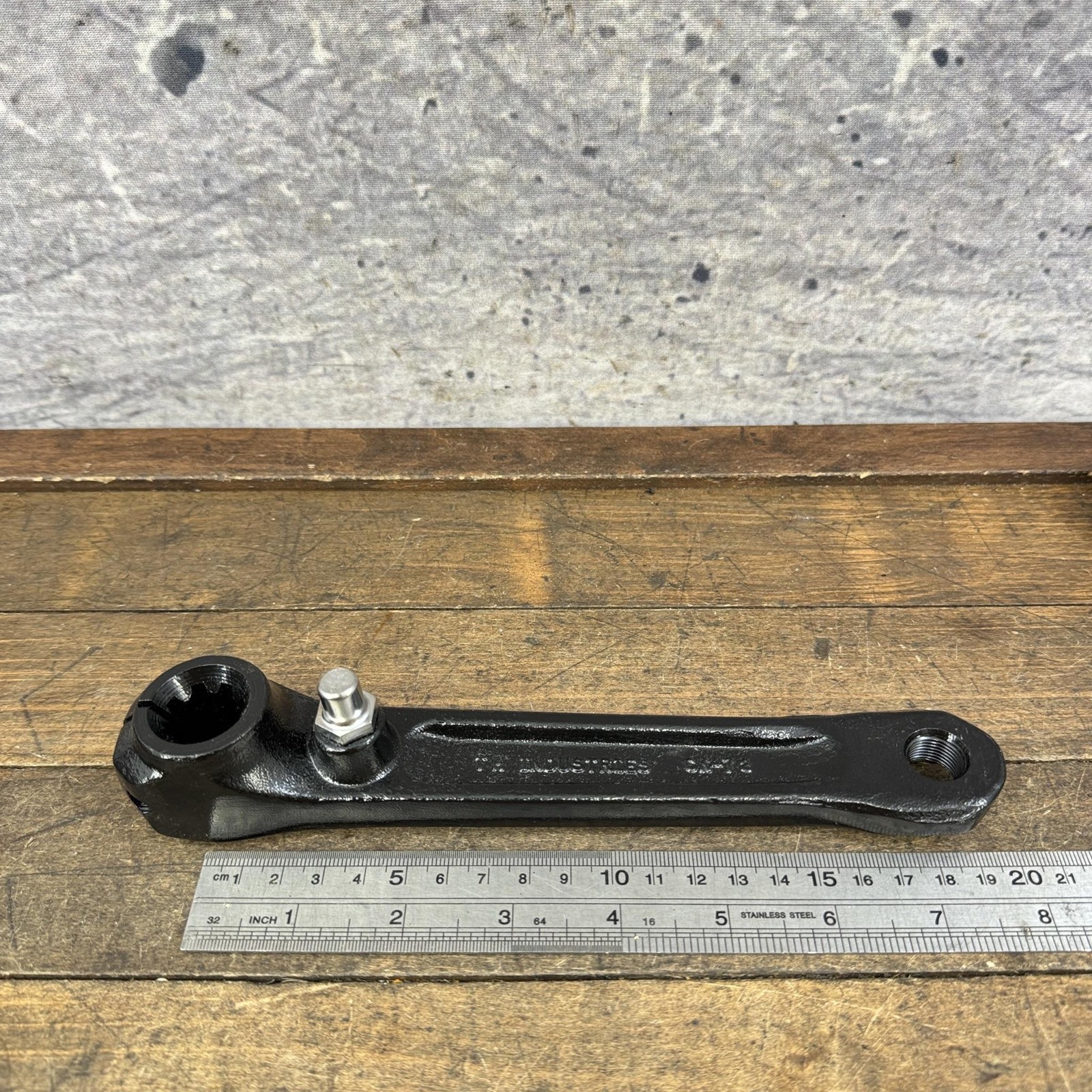 FSA The Pig BMX Crank Set 180mm NOS Forged Cromo Black 3pc BB Steel