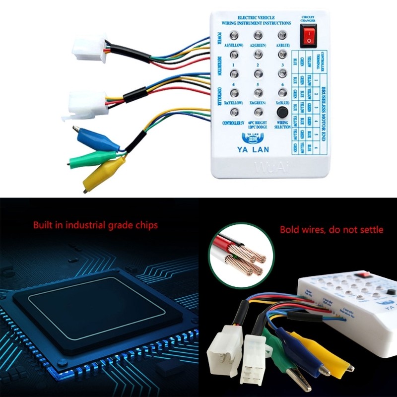 Electromobiles Repair Device Scooter Maintenance Detector 24V/36V/48V/60V/72V