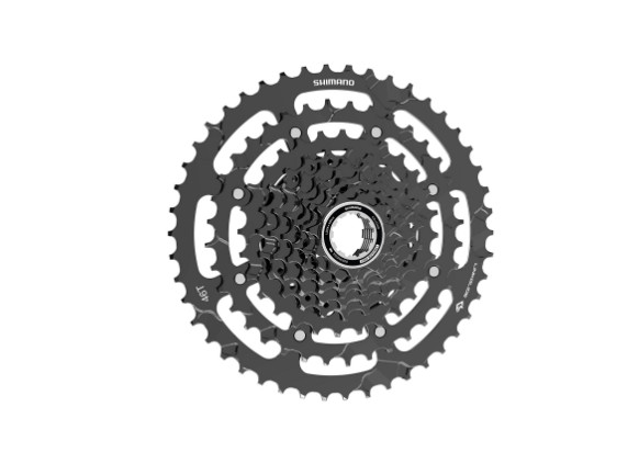 SHIMANO CUES CS-LG300 9-Speed LINKGLIDE Cassette 11-41T